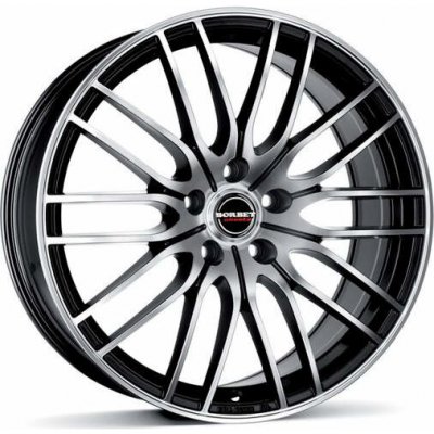 Borbet CW4 8x18 5x108 ET45 black polished – Hledejceny.cz