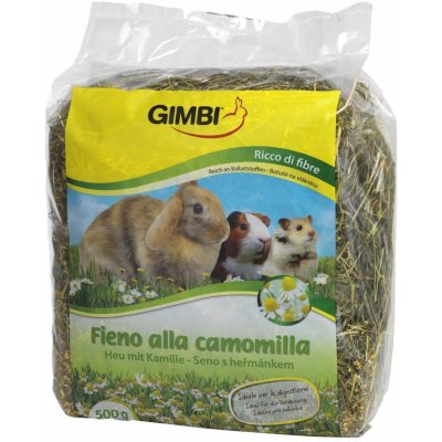 Gimbi Krmné seno Heřmánek 0,5 kg – Zbozi.Blesk.cz