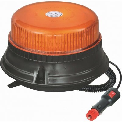 PROFI LED maják 12-24V 12x3W oranžový magnet ECE R65 87x140mm – Hledejceny.cz