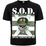 Tričko S.O.D.-Speak English or Die – Zboží Mobilmania