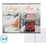 College poznámkový blok A4 kroužek na boku linka – Zboží Dáma