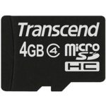 Transcend microSDHC 4 GB 4 TS4GUSDC4 – Zboží Mobilmania