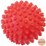 Yate masážní ježek/míček 8cm červený – Zboží Mobilmania
