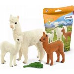 Schleich 42544 Rodina lam Alpaka – Zboží Mobilmania