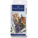 Olejové barvy Faber-Castell 12 barev, tuba 20 ml – Zboží Dáma