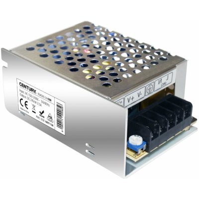 CENTURY LED DRIVER pro LED pásky 60W 100-240VAC/24VDC/2,5A IP20 CEN RDAC60-24 – Zbozi.Blesk.cz