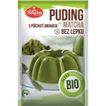 Amylon Bio puding Matcha ananas bez lepku 40 g – Zbozi.Blesk.cz