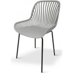 NOELA Křeslo zahradní GABY, šedé 4ks – Sleviste.cz