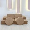 Pohovka Atelier del Sofa 2-Seat Sofa-Bed PuzzleCamel