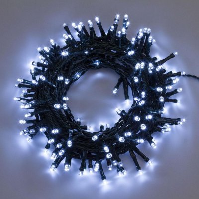 Xmas King XmasKing LED řetěz 20m 500 LED 31V venkovní 8 programů studená bílá – Hledejceny.cz
