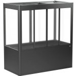 Biohort Skleník s vyvýš.záhonem Florentina 2x1MAXI tm.šedý 201,6 x 103,1 cm – Hledejceny.cz