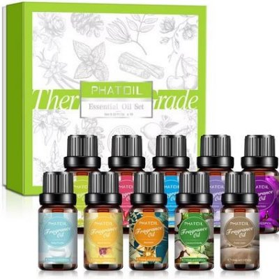 Phatoil esenciální Květinovo ovocné oleje sada 10 x 10 ml – Hledejceny.cz
