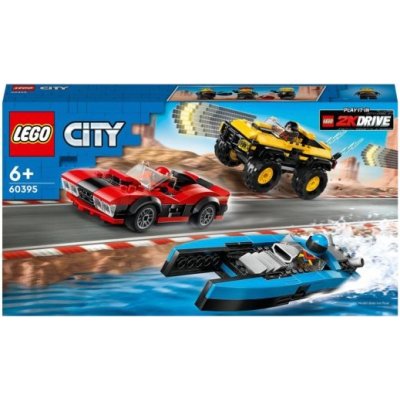 LEGO® City 60395 Velká závodní sada – Zbozi.Blesk.cz