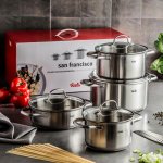 Fissler Sada hrnců San Francisco 8 ks – Hledejceny.cz