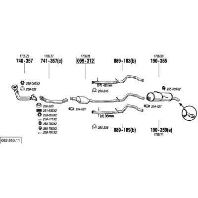Bosal BS 741-357 – Hledejceny.cz