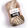 Příze Yarn Art příze Nordic 661 khaki, světle hnědá a krémová