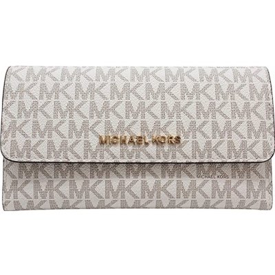 Michael Kors peněženka Trifold logo vanilla