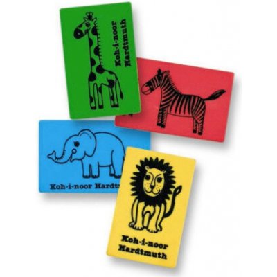 KOH-I-NOOR Pryž plastická Afrika 1 ks mix 136473 – Zboží Dáma