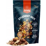 GRIZLY Studentská směs mix mandlí, ořechů rozinky kešu ořechy ananasu 1000 g – Sleviste.cz