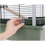 Kerbl Klec pro malá zvířata EVA 23 olivově zelená/černá 81743 79 x 45 x 60 cm – Hledejceny.cz