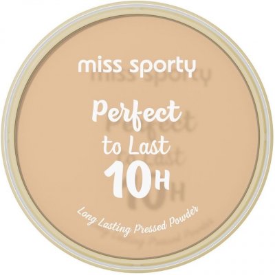 Miss Sporty Perfect to Last 10H pudr 010 Porcelain 9 g – Zboží Dáma