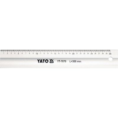 Yato YT-7070 Měřící hliníková lať 300mm – Hledejceny.cz