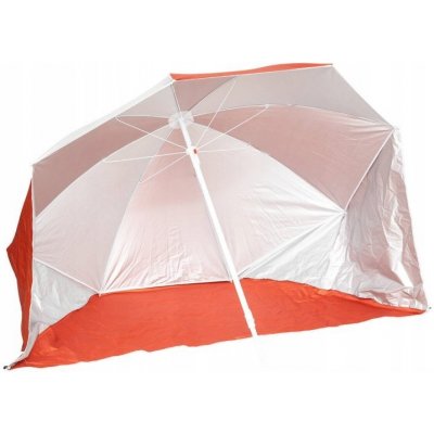 Plážový slunečník Neka 3560232711435 160 cm oranžové a červené – Zboží Dáma