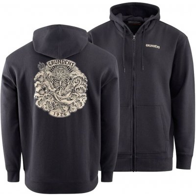 Grundéns mikina Aegir FZ Hoodie Black – Sleviste.cz