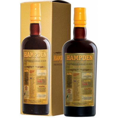 Hampden Estate Pure Rum 8y 46% 0,7 l (karton) – Zboží Mobilmania