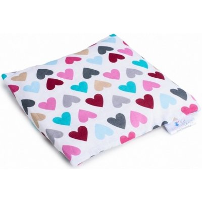 BocioLand Srdíčka s třešňovými pecičkami 20x20cm barevná – Zboží Mobilmania