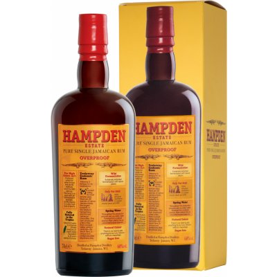 Hampden Estate HLCF Classic Overproof 60% 0,7 l (karton)