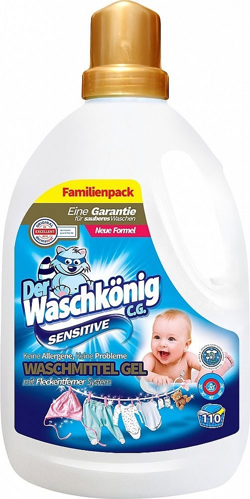 Waschkönig Prací gel na dětské prádlo 3,305 l 110 PD