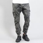 Urban Classics camo Cargo Jogging pants camo tmavě šedé – Zbozi.Blesk.cz