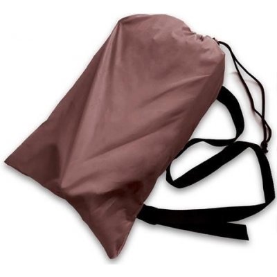 Nafukovací vak Lazy bag jednovrstvý - hnědý – Sleviste.cz