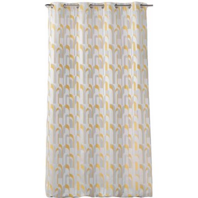 Jacquar Závěs s oky Medicis, zatemňovací, 260 × 140 cm, béžový 1611323 – Zboží Dáma