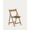 Zahradní židle a křeslo Kave Home Dandara zahradní židle přírodní/zelená