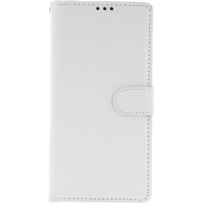Pouzdro TopQ Xiaomi Redmi Note 8 Pro knížkové bílé s přezkou