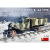 Sběratelský model MiniArt 1 5 Ton Railroad Truck AA Type 1:35