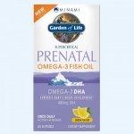 Minami Nutrition Omega-3 prenatální s příchutí citronu 60 kapslí – Sleviste.cz
