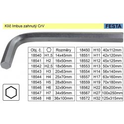 imbusový klíč CrV 32 mm 125 x 315 mm DIN911