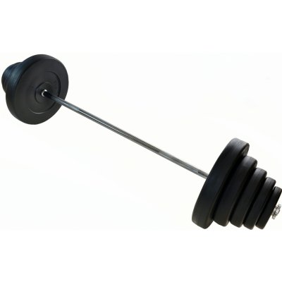 FitnessLine Nakládací činka kotouče s cementovou náplní 100 kg – Zboží Mobilmania