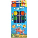 Ocean World Barvy vodové 23 mm 12 barev – Hledejceny.cz