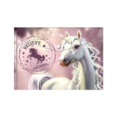 Obal PP s patentkou A5, Belive in Unicorns – Zboží Živě