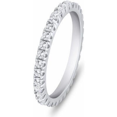 Brilio Silver stříbrný prsten se zirkony RI085W – Zboží Mobilmania