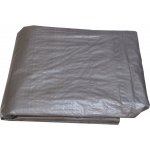 M.A.T. Group Krycí plachta s kovovými oky stříbrná 3 x 4 m – Zbozi.Blesk.cz