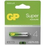 GP Super Alkaline AAA 4ks 03024AETA-B4 – Hledejceny.cz
