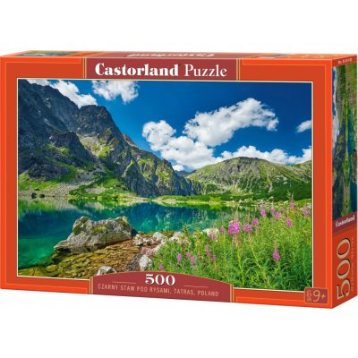Castorland Czarny Staw pod Rysami Tatry Polsko 500 dílků – Zbozi.Blesk.cz
