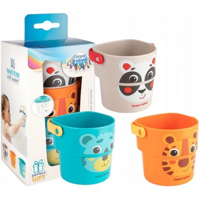 Canpol babies Hrníčky ke koupání Hello Little 3 ks – Hledejceny.cz