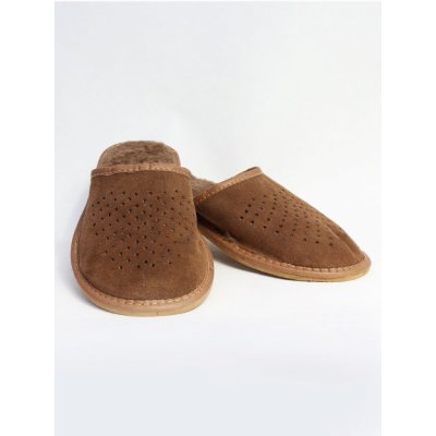 Pánské kožené papuče Model 4A – Zboží Dáma