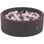 Divio suchý bazén 90x30 cm tmavě sivý + 300 míčků – Sleviste.cz